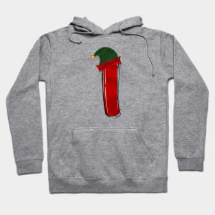 Letter I - Christmas Letter Hoodie